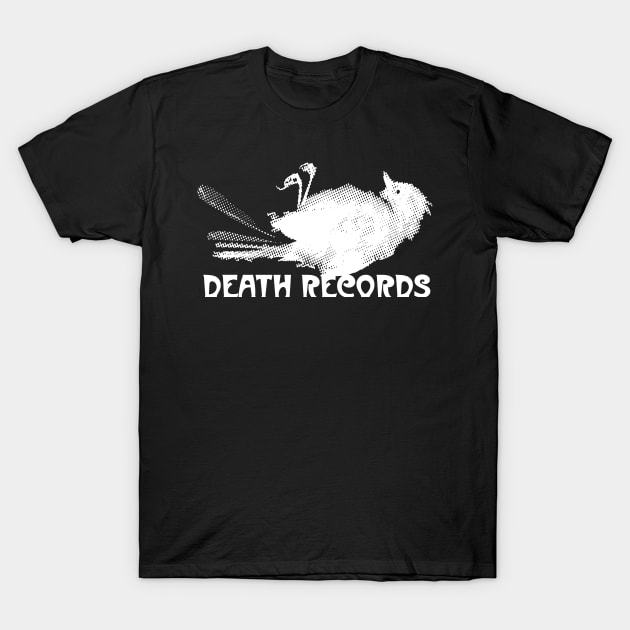 Death Records T-Shirt by MindsparkCreative